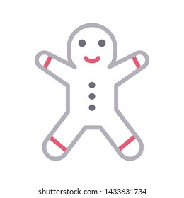 cookies color line vector icon