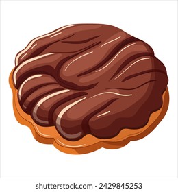 Cookies, confectionery. Vector illustration on a white background.