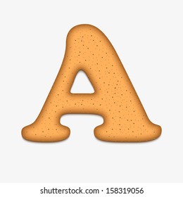 cookies font vector illustration eps10