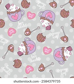 cookies ice cream love girl texture