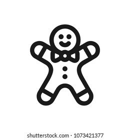 Cookies icon concept. Available in vector. Linear style.