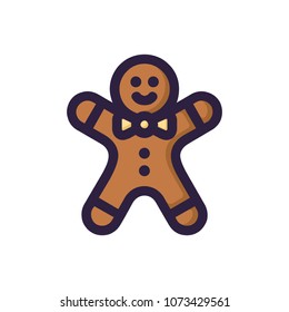 Cookies icon concept. Playful style.