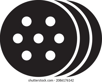 Cookies icon illustration isolated vector sign symbol