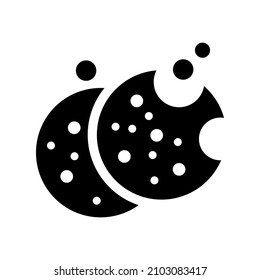 Cookies icon isolated on white background