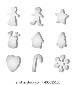 Cookies icon set