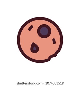 cookies icon vector