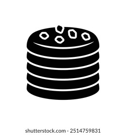 Cookies Symbol Vektor Design Vorlage einfach und sauber