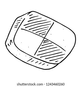 Cookies icon. Vector illustration of cookies. Biscuit hand drawn.
