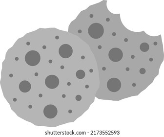 Cookies icon vector image. Can also be used for Food, Drinks and Confectionery. Suitable for mobile apps, web apps and print media.