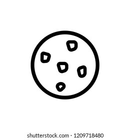 cookies icon vector template trendy