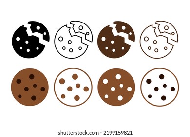 Cookies Icons - Graphic Resources, Web, Frontend, Developing