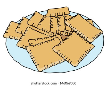 cookies, illustration