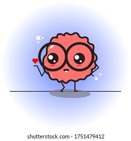 cookies kawaii characters . funny vector illustration