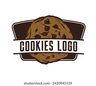 Logo-Konzept für Cookies für Vorlagen