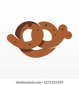 Cookies logo design. Biscuit logo template. Meals logo design template