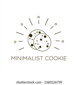 cookies logo design inspiration . cookies logo template . simple cookies icon