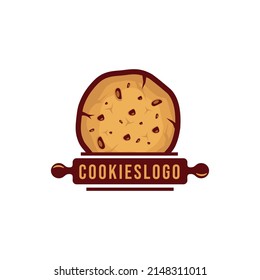 Cookies logo design vector illustration