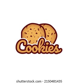Cookies logo design vector illustration