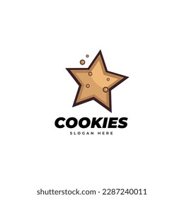 Cookies logo design vector illustration