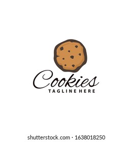 Cookies Logo Design Vector Template Stock Vector (Royalty Free ...