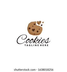 Cookies Logo Design Vector Template
