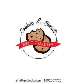 Cookies Logo Design Vector Template