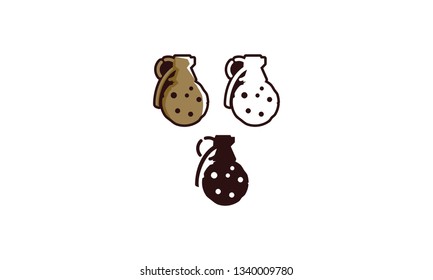 cookies logo vector icon