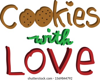 Cookies With Love Best Christmas Quotes Of All Time In Vector