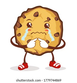 cookies mascot cartoon in vector