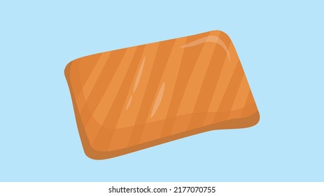 cookies on a blue background