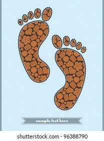 Cookies on the foot