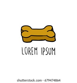 cookies for pets doodle icon