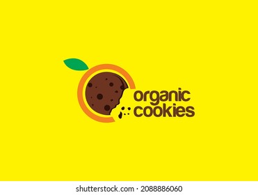 cookies restaurant logo food and breakfast organic logo