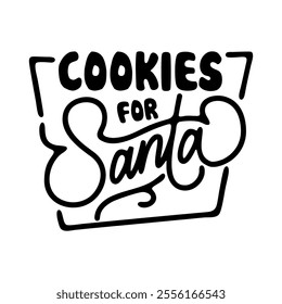 "Cookies for Santa" is a heartwarming holiday tradition, where families leave a plate of freshly baked cookies and a glass of milk for Santa Claus on Christmas Eve.