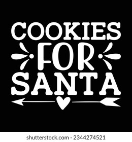 Cookies For Santa  Vector file