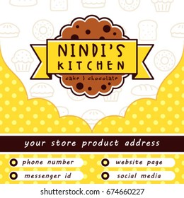 Cookies  sign and symbol logo vector.