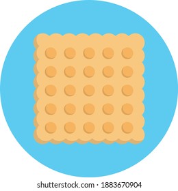 cookies vector colour flat icon
