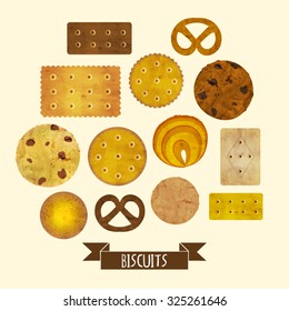 Cookies Vector Design Illustration