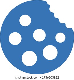 cookies vector glyph colour icon