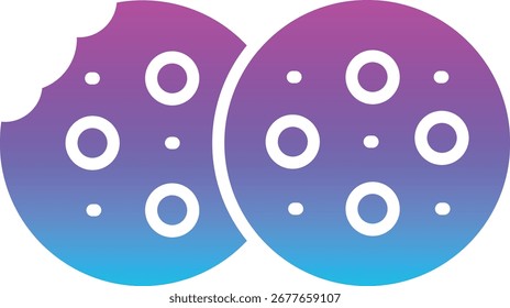 Cookies vector icon. Can be used for printing, mobile and web applications.