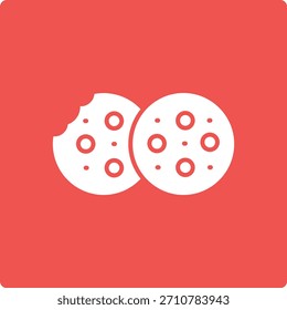Cookies vector icon. Can be used for printing, mobile and web applications.