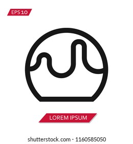 cookies vector icon symbol