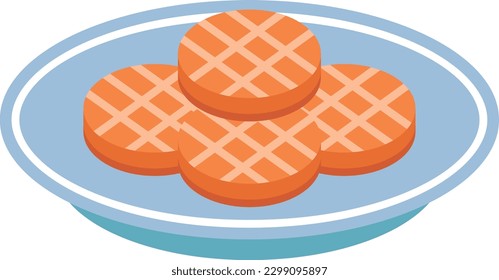 Cookies Vektorgrafik auf transparentem Hintergrund. Symbole in Premium-Qualität. Flache Symbole für Konzept und Grafikdesign.