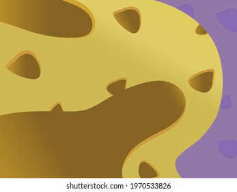 Cookies vector warm color background