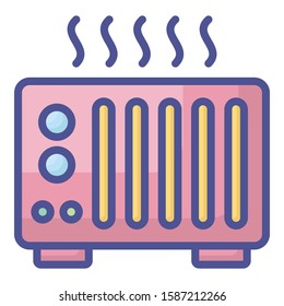 
Cooking appliance Isolated Vector Icon fully editable 

