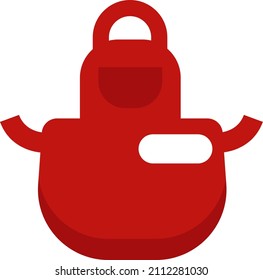 Espectro de cocina, ilustración, vector sobre fondo blanco.