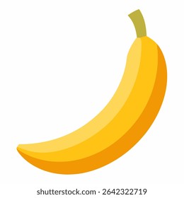 Cooking Banana on White Background