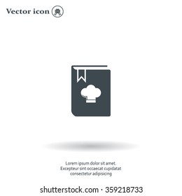 cooking book line icon
