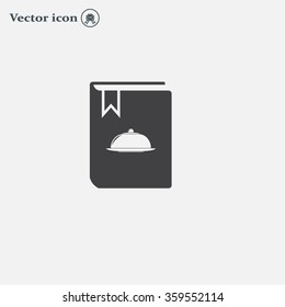 cooking book line icon