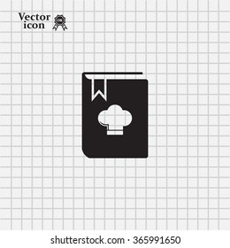 cooking book line icon
